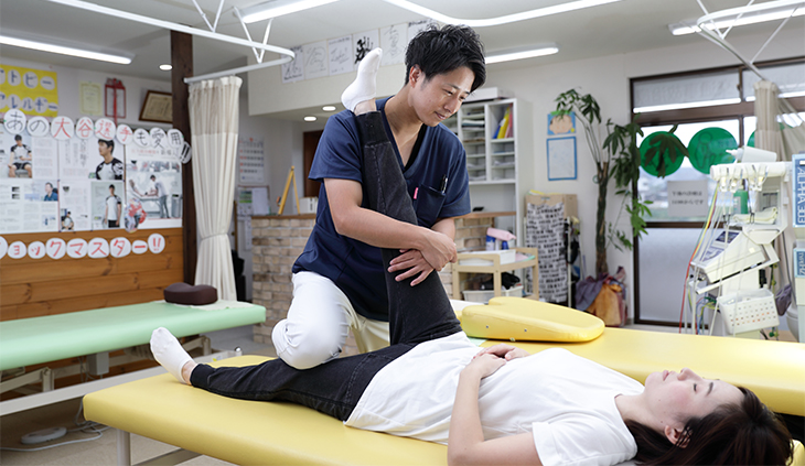 肉離れの痛み改善は熊本市北区弓削・おかもと弓削整骨院にお任せ下さい。